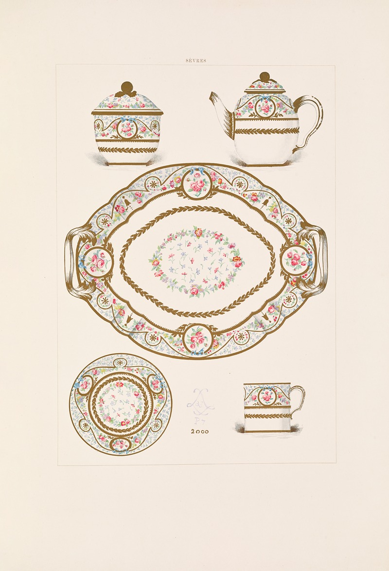 Edouard Garnier - The soft porcelain of Sèvres Pl.13