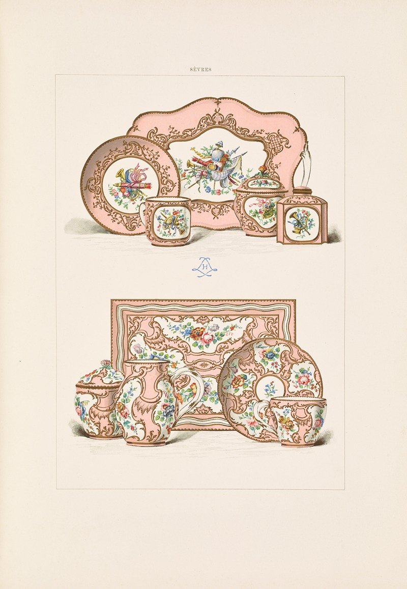 Edouard Garnier - The soft porcelain of Sèvres Pl.18