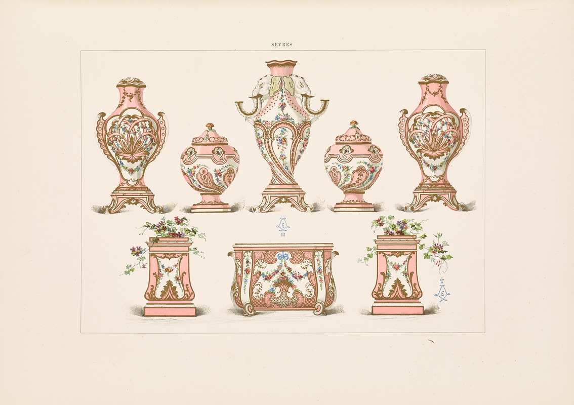 Edouard Garnier - The soft porcelain of Sèvres Pl.20