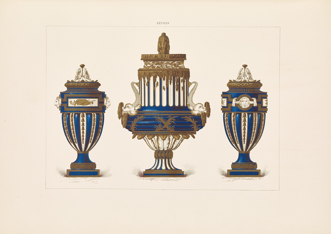 Edouard Garnier - The soft porcelain of Sèvres Pl.22