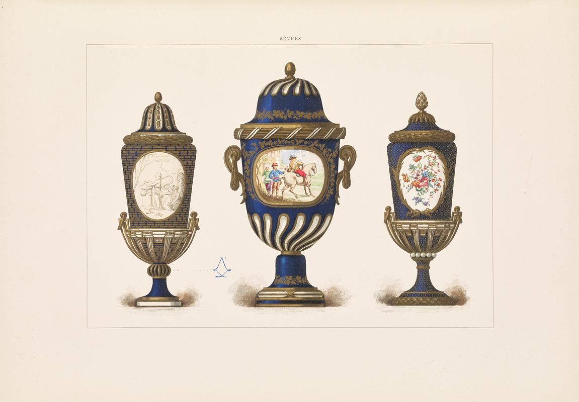 Edouard Garnier - The soft porcelain of Sèvres Pl.23