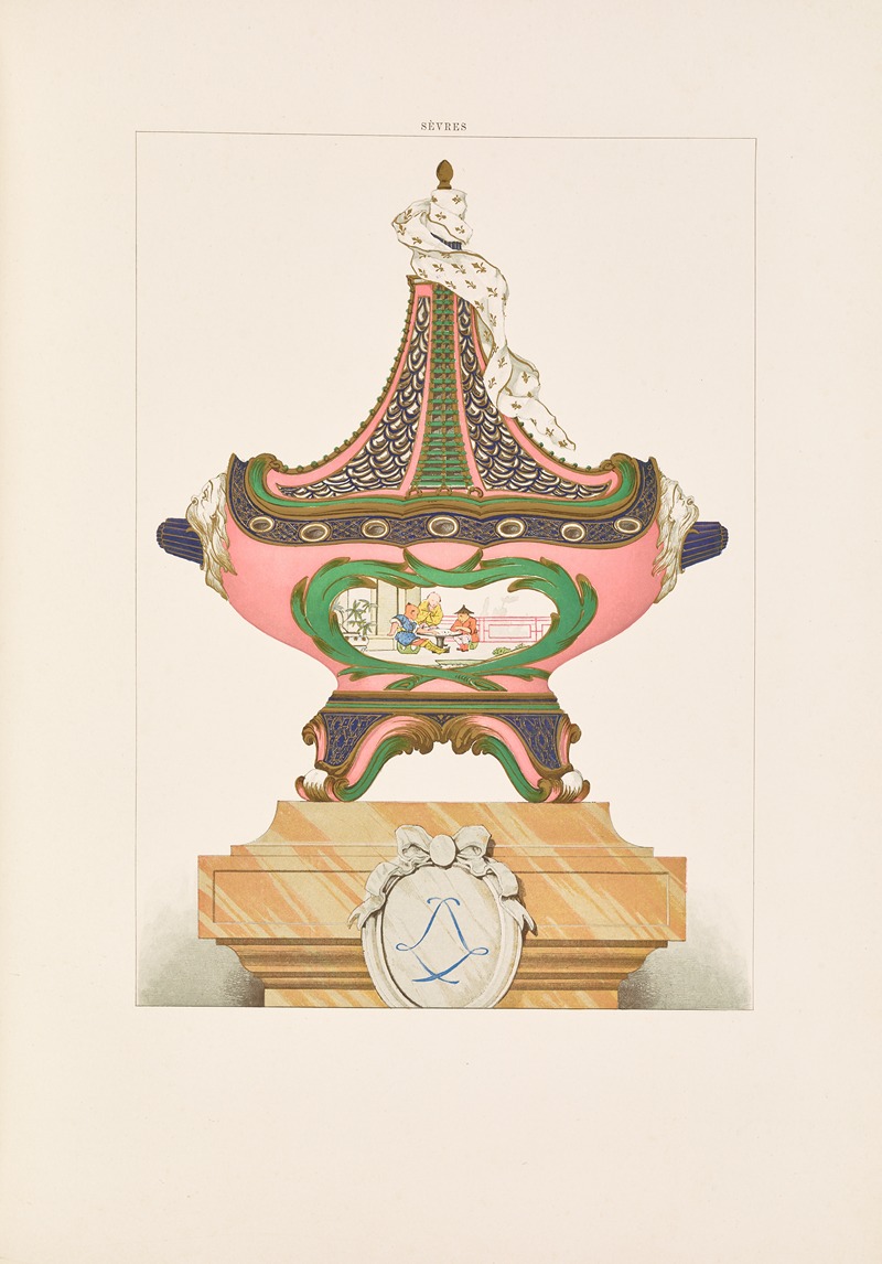 Edouard Garnier - The soft porcelain of Sèvres Pl.25
