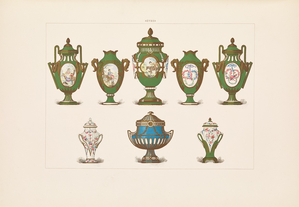 Edouard Garnier - The soft porcelain of Sèvres Pl.27