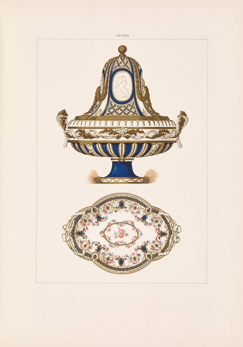 Edouard Garnier - The soft porcelain of Sèvres Pl.28