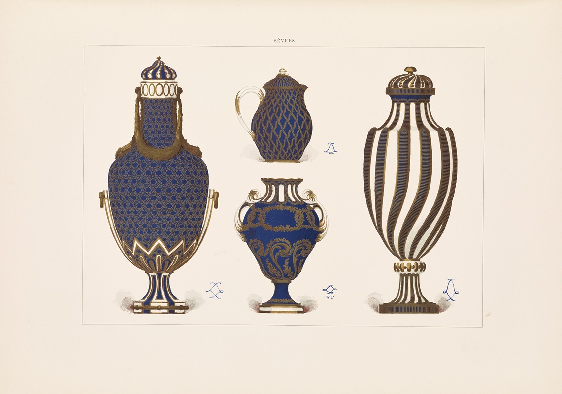 Edouard Garnier - The soft porcelain of Sèvres Pl.30