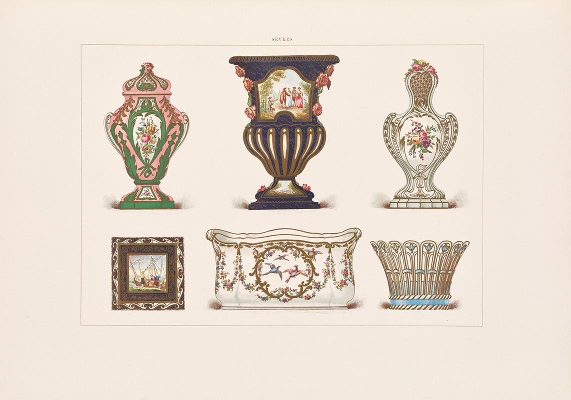 Edouard Garnier - The soft porcelain of Sèvres Pl.35