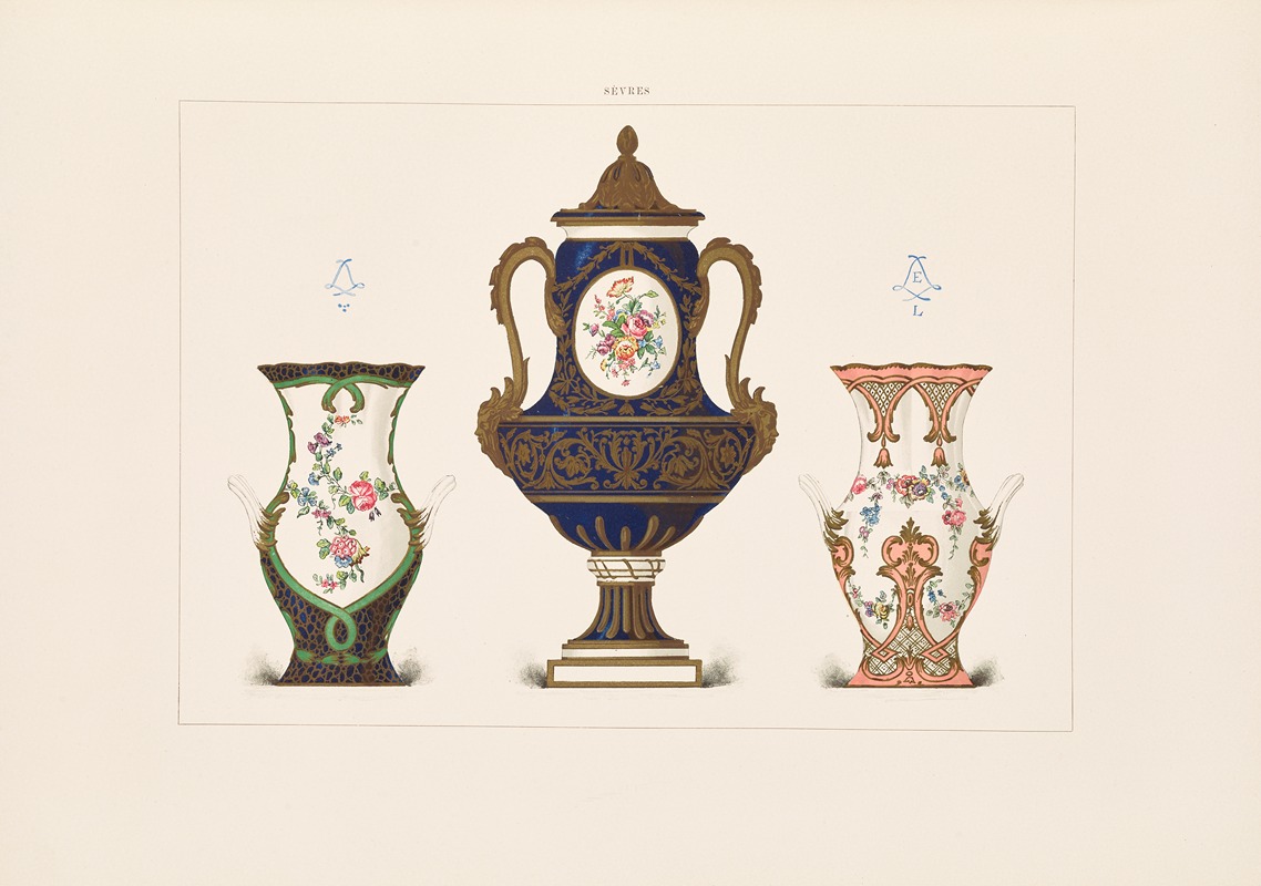 Edouard Garnier - The soft porcelain of Sèvres Pl.36