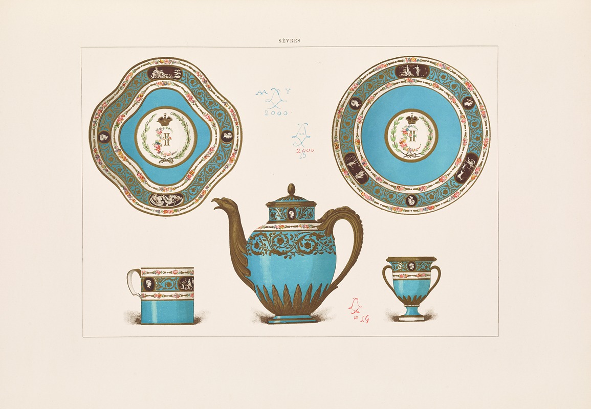 Edouard Garnier - The soft porcelain of Sèvres Pl.38