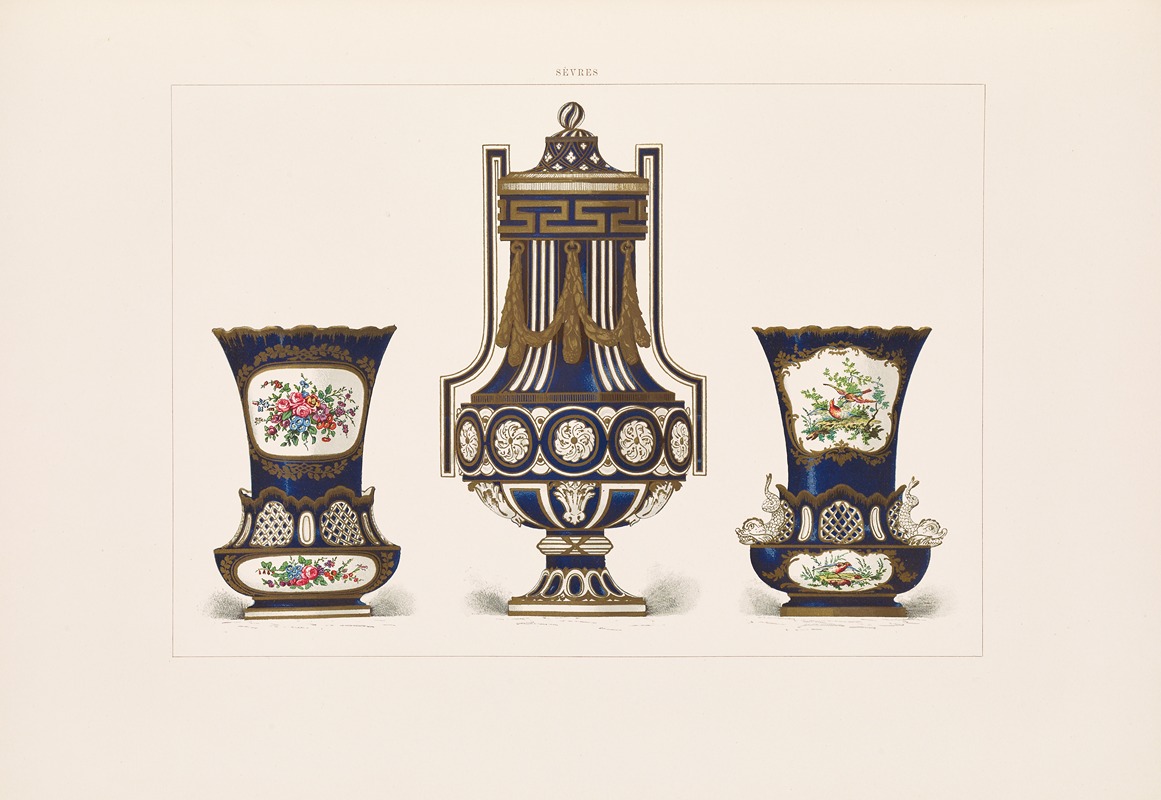 Edouard Garnier - The soft porcelain of Sèvres Pl.39
