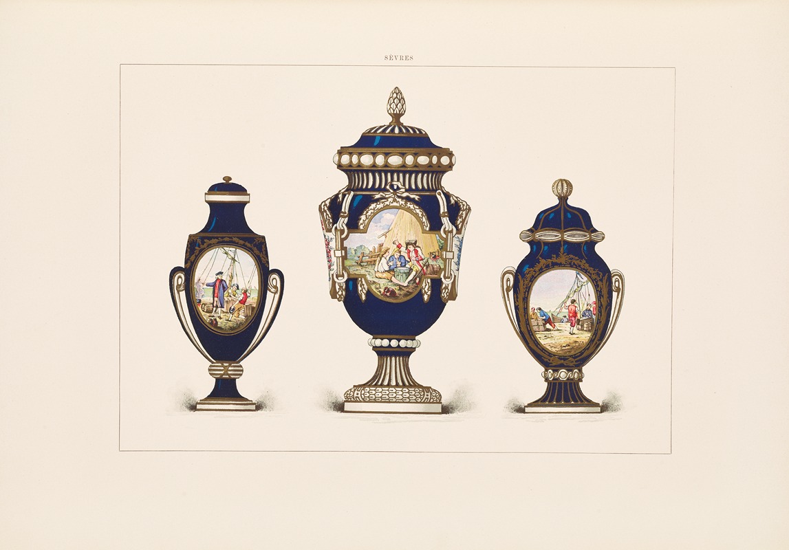 Edouard Garnier - The soft porcelain of Sèvres Pl.40