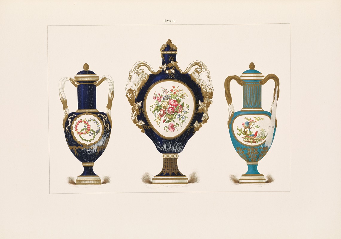 Edouard Garnier - The soft porcelain of Sèvres Pl.41