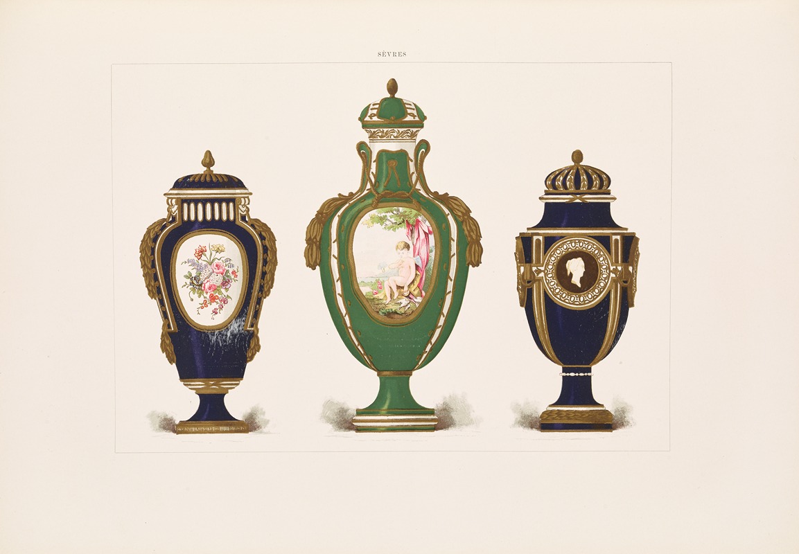 Edouard Garnier - The soft porcelain of Sèvres Pl.43