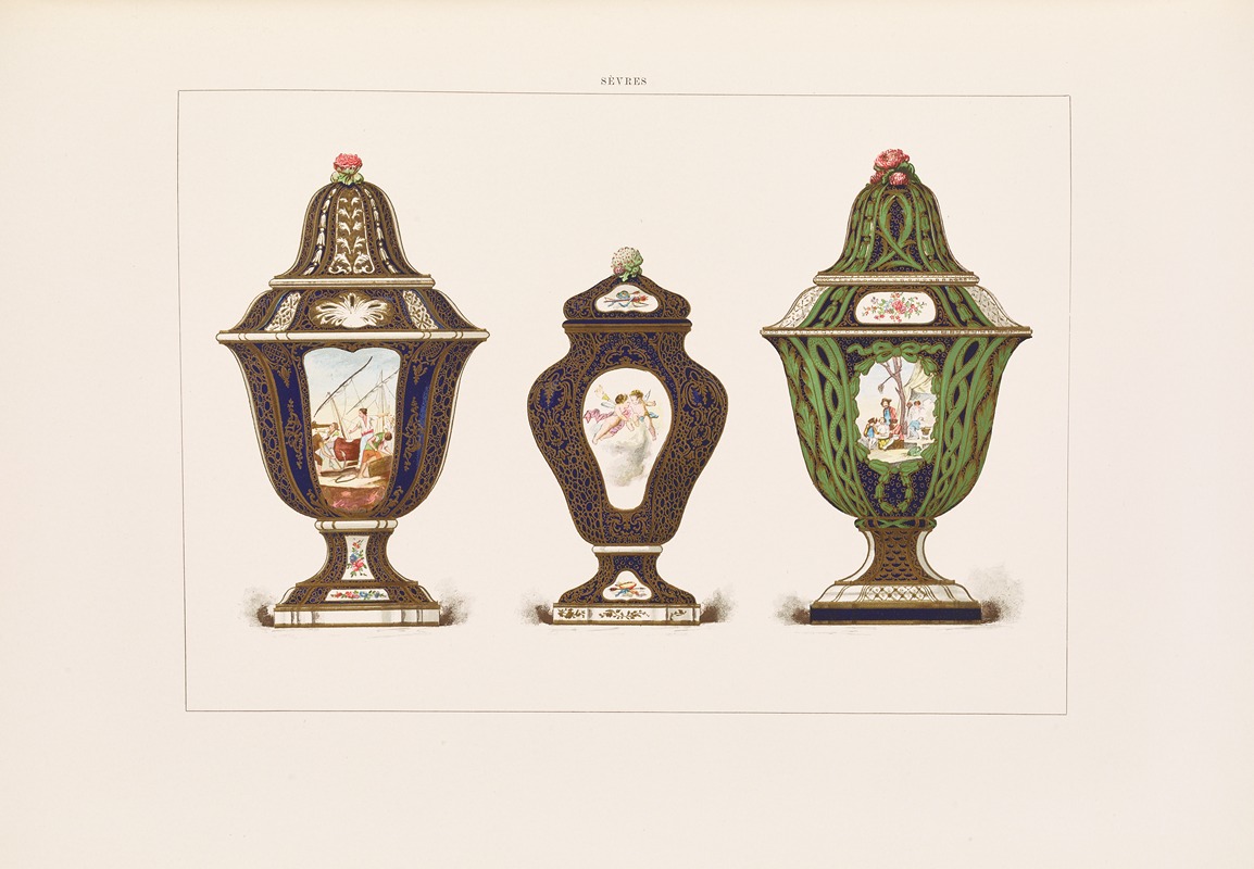 Edouard Garnier - The soft porcelain of Sèvres Pl.45