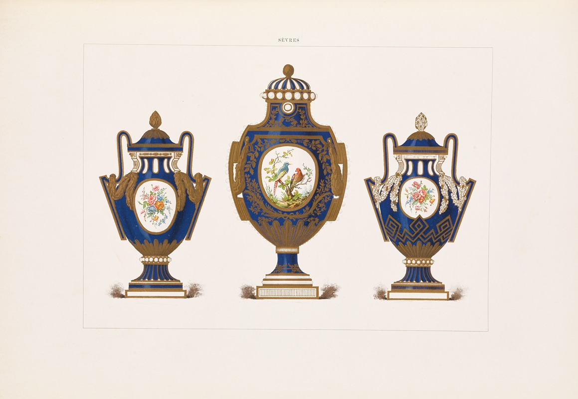 Edouard Garnier - The soft porcelain of Sèvres Pl.46