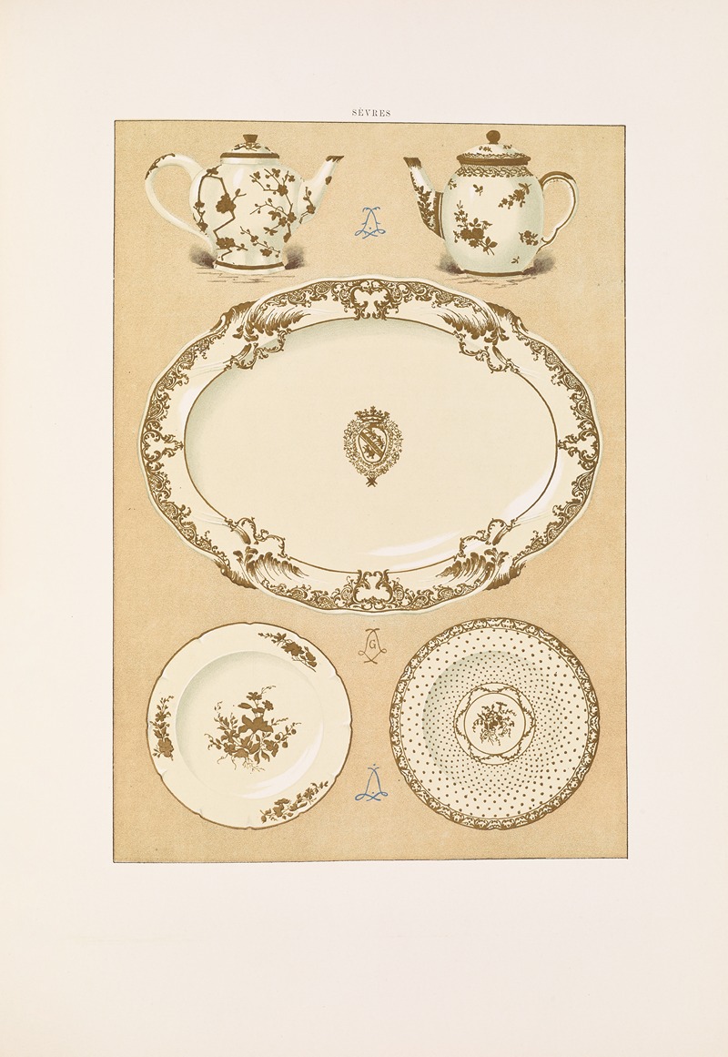 Edouard Garnier - The soft porcelain of Sèvres Pl.47