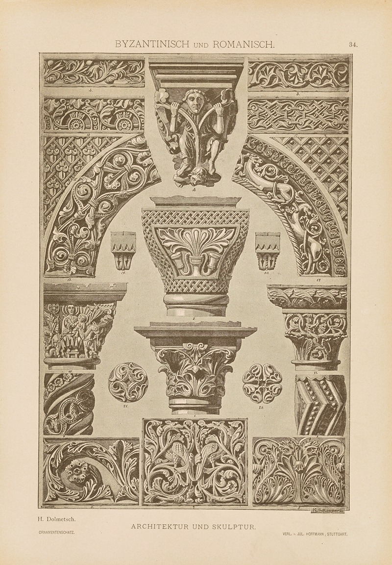 Heinrich Dolmetsch - Byzantinisch und Romanisch – Architektur und Skulptur