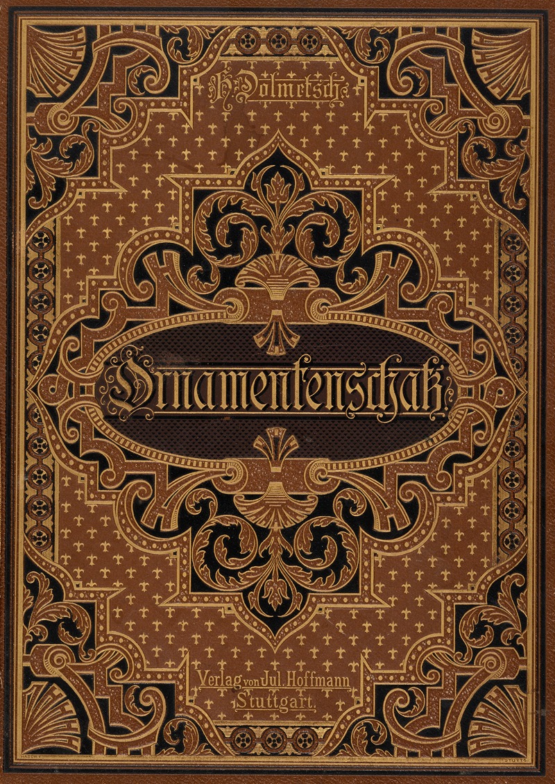 Heinrich Dolmetsch - Der Ornamentenschatz – Cover