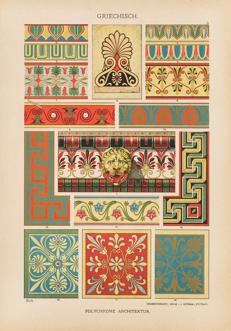 Heinrich Dolmetsch - Griechisch – Polychrome Architektur