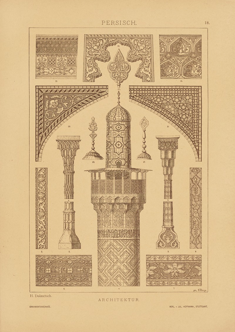 Heinrich Dolmetsch - Persisch – Architektur