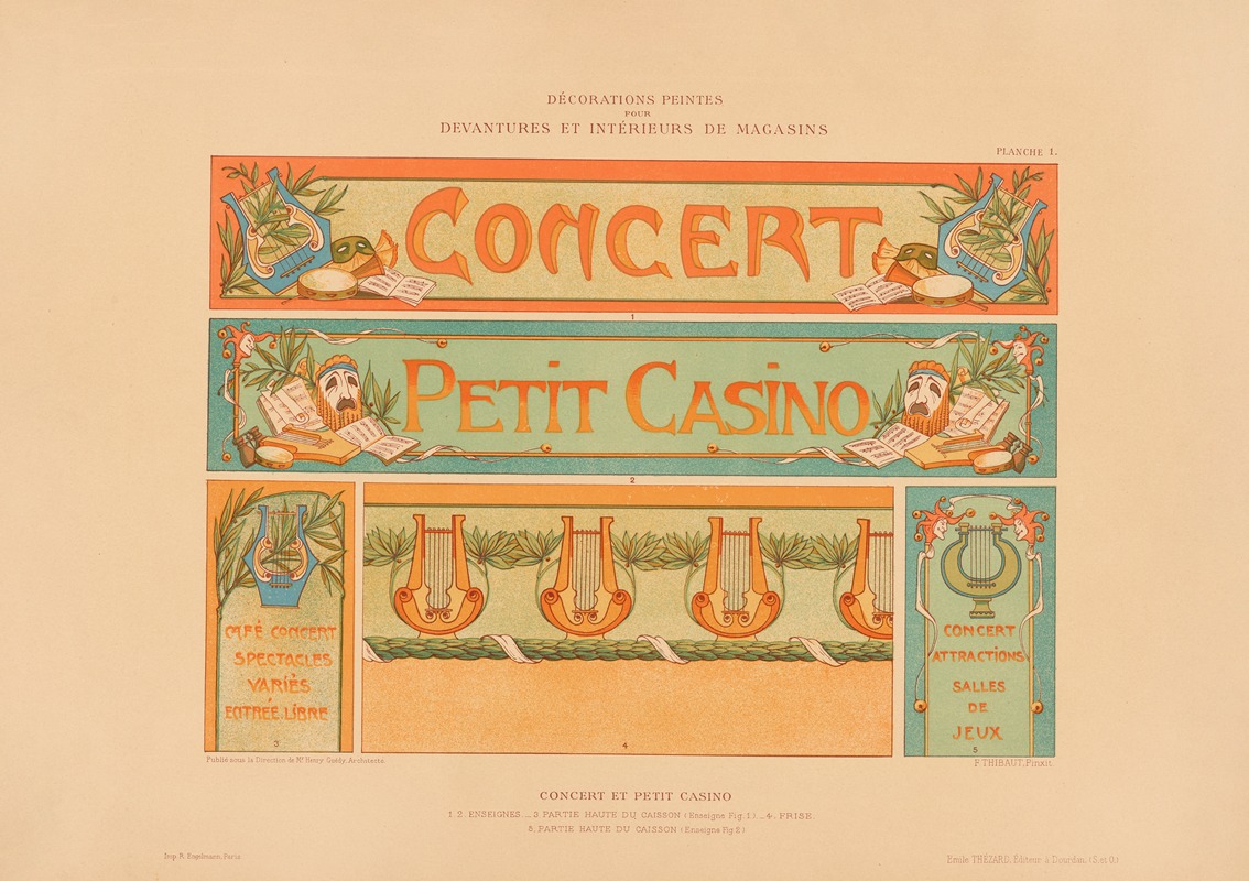 Henry Guédy - Concert et petit Casino