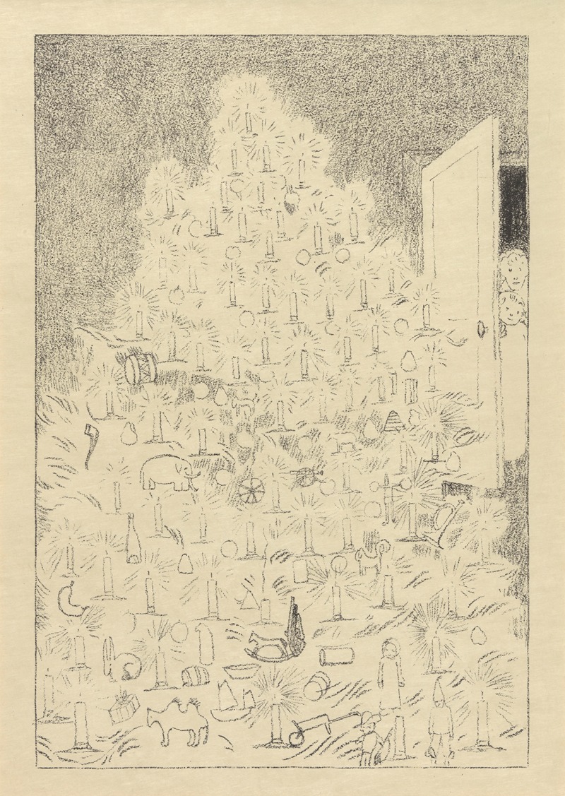 Léon Spilliaert - L’arbre de Noël