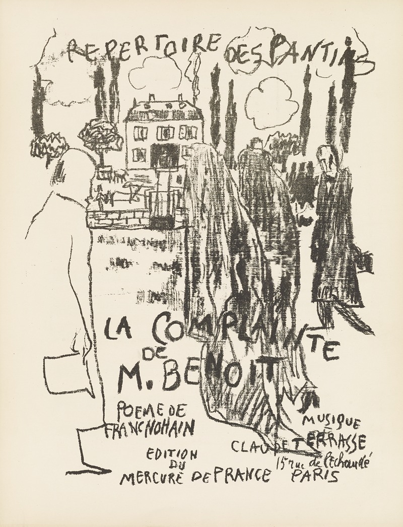 Pierre Bonnard - Repertoire des pantins Pl.8