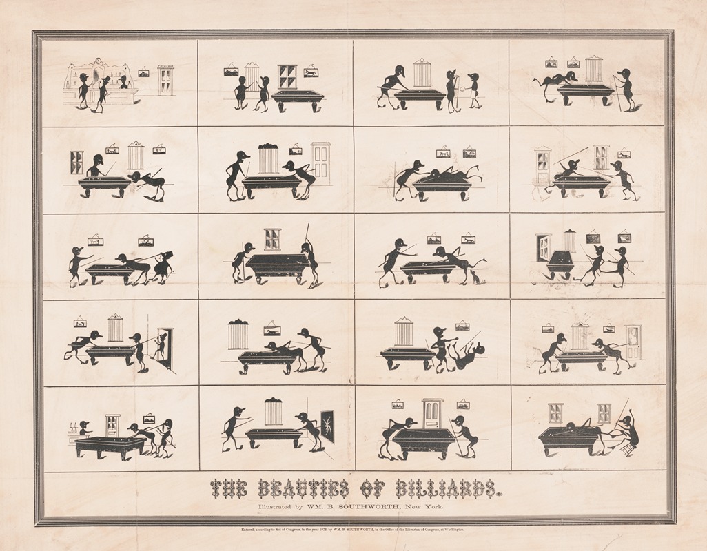 Wm. B. Southworth - The beauties of billiards