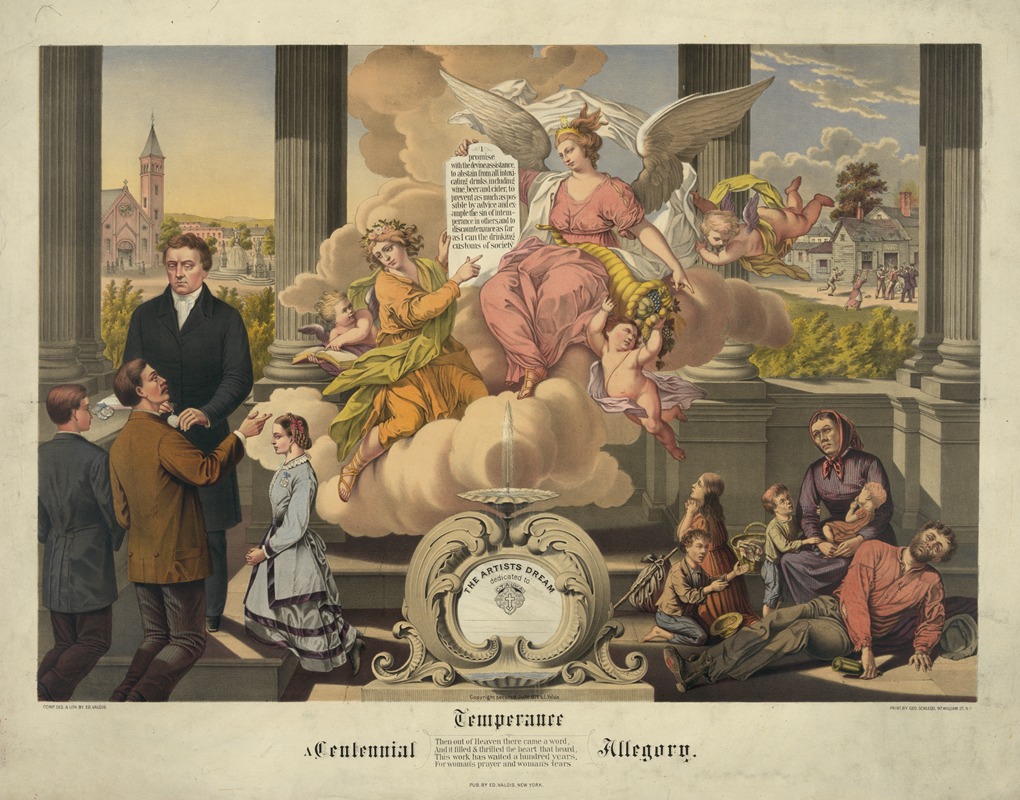 Anonymous - Temperance, a centennial allegory