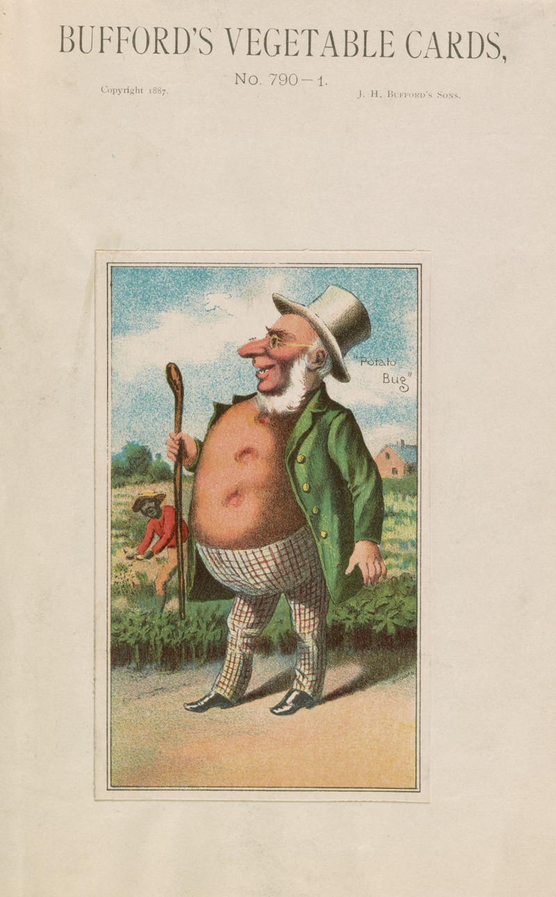 John H. Bufford's & Sons - Bufford’s vegetable cards, no. 790-1 [potato]