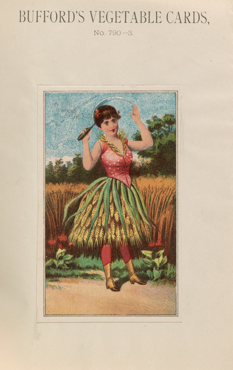 John H. Bufford's & Sons - Bufford’s vegetable cards, no. 790-3 [wheat]