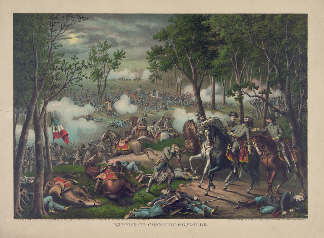 Kurz & Allison - Battle of Chancellorsville
