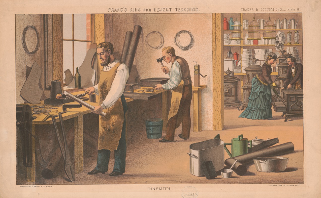 Louis Prang - Prang’s aids for object teaching. Tinsmith