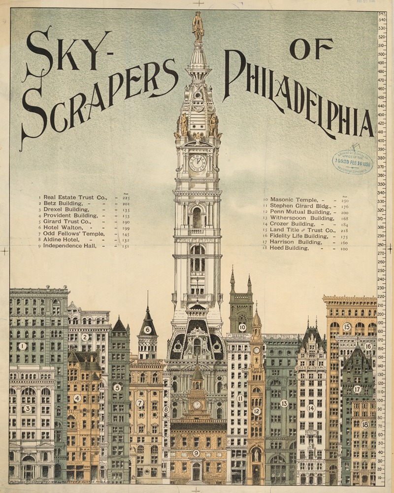 Webster & Hunter - Sky-scrapers of Philadelphia