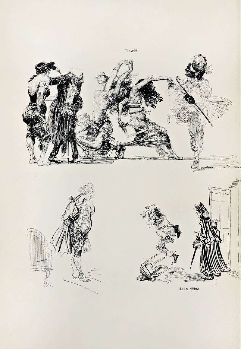 Heinrich Kley - Skizzenbuch Pl.122