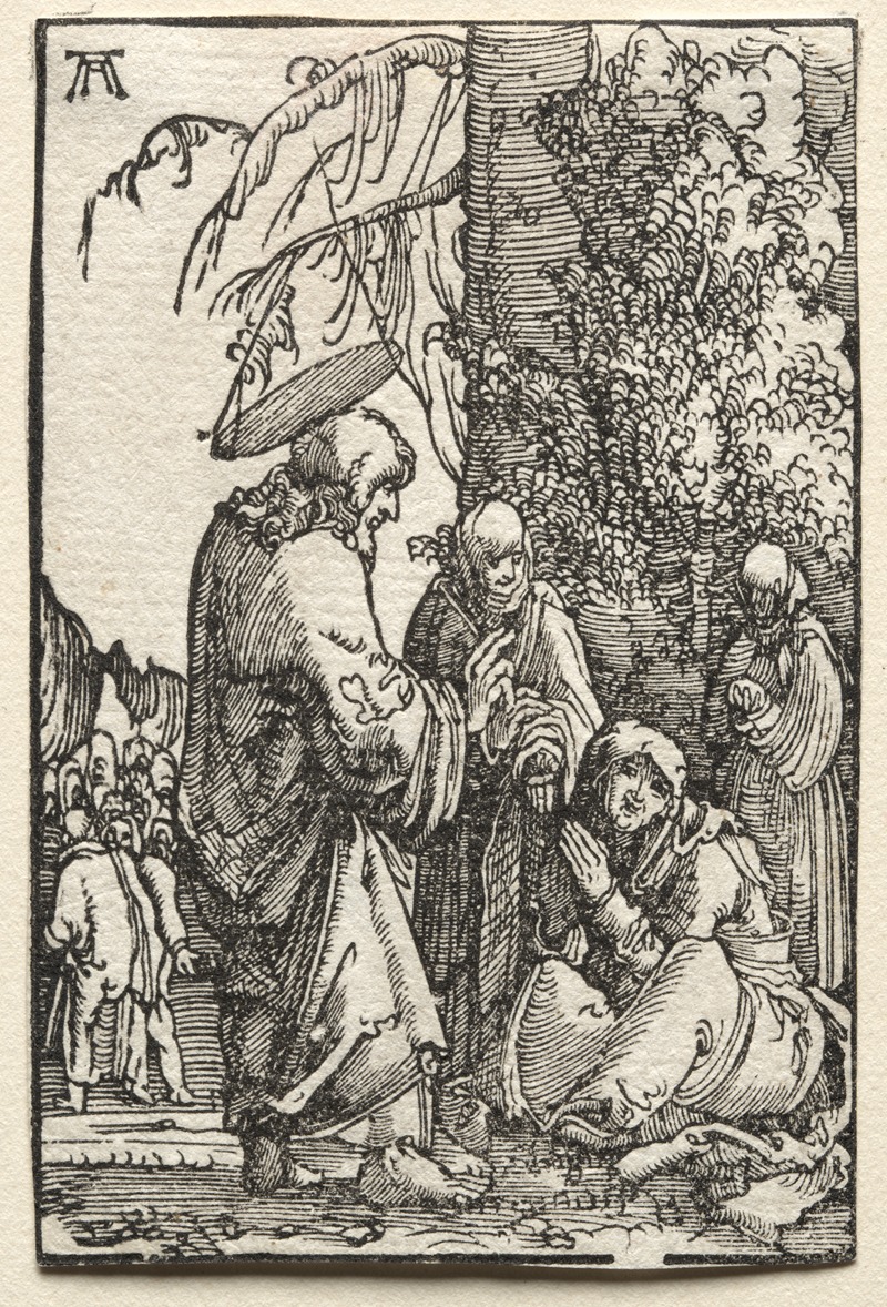 Albrecht Altdorfer - Christ Taking Leave of His Mother before the Passion