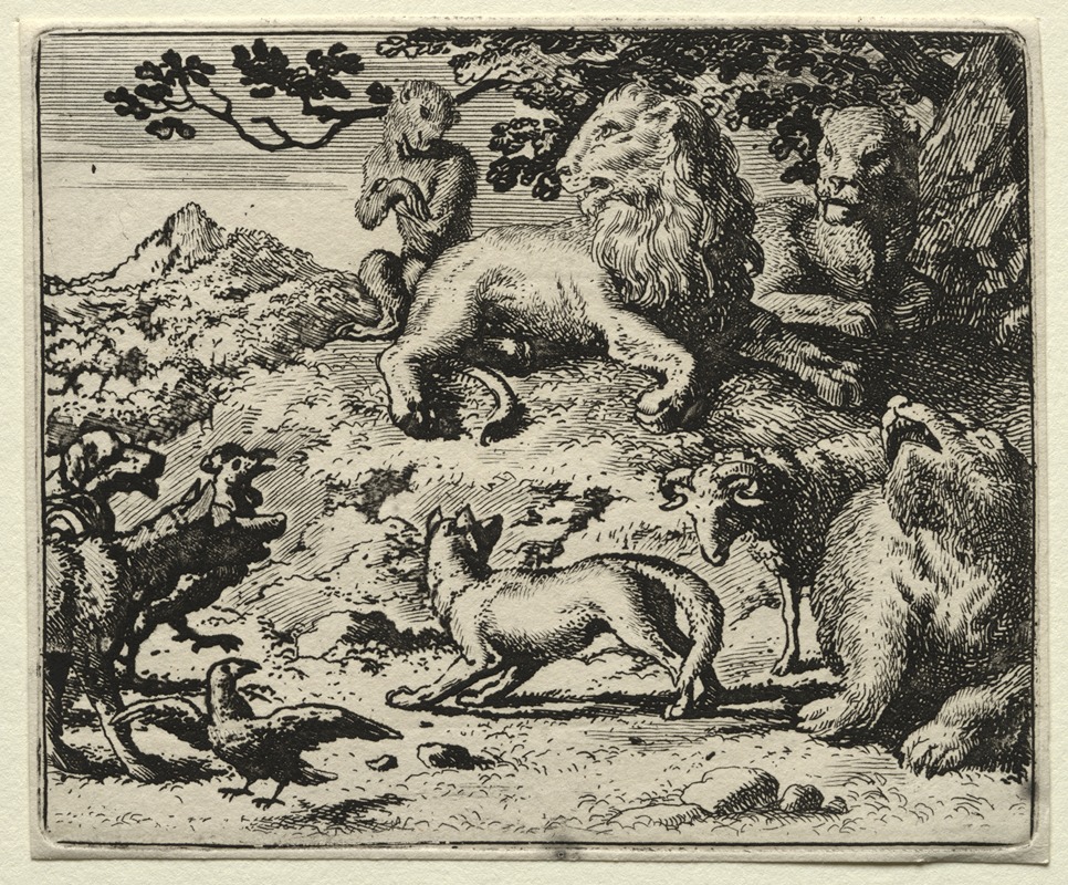 Allaert van Everdingen - The Animals Complain of Reynard’s Pardon