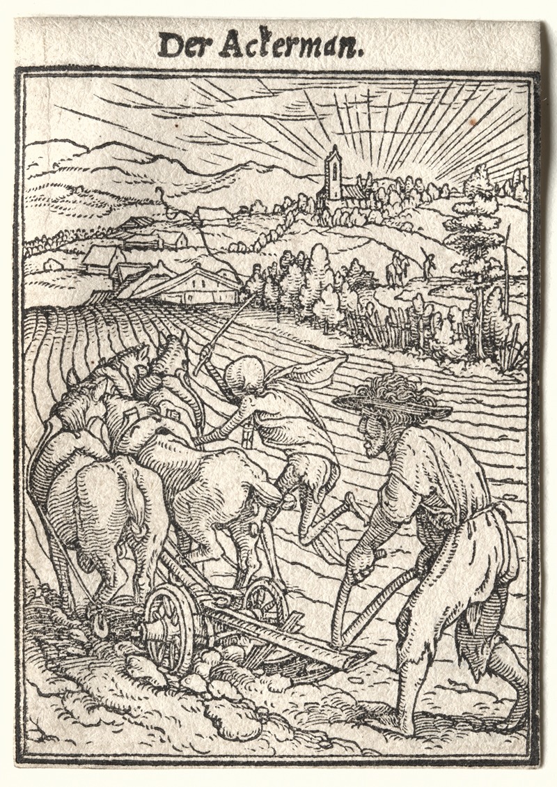 Hans Holbein The Younger - The Ploughman