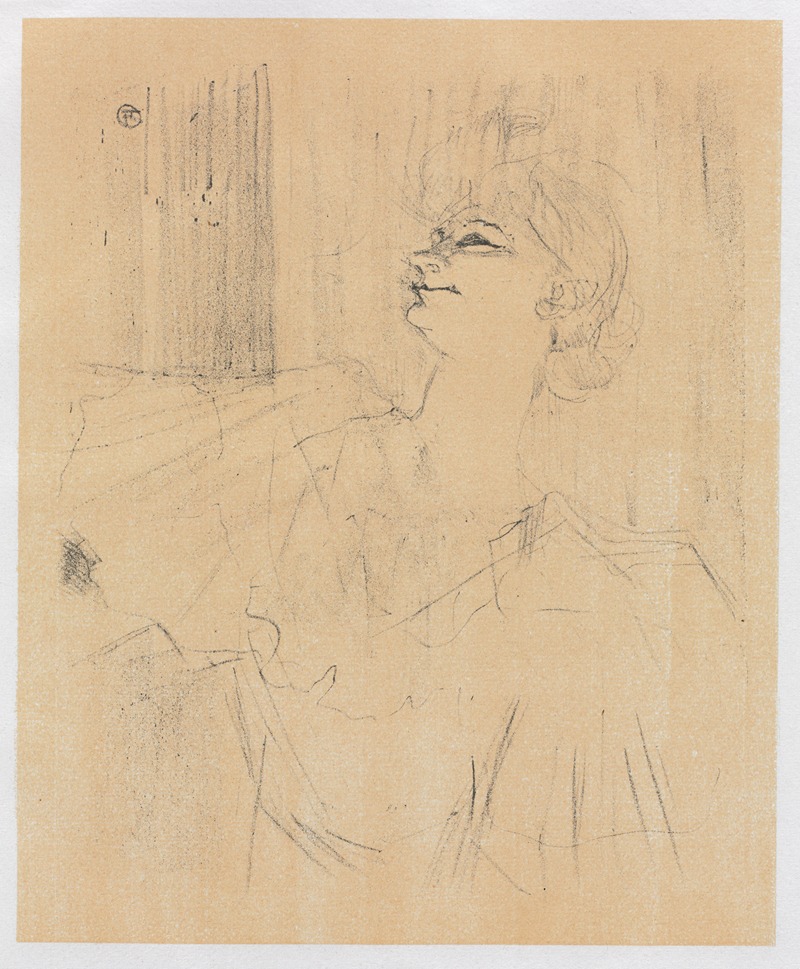 Henri de Toulouse-Lautrec - Menilmontant de Bruant