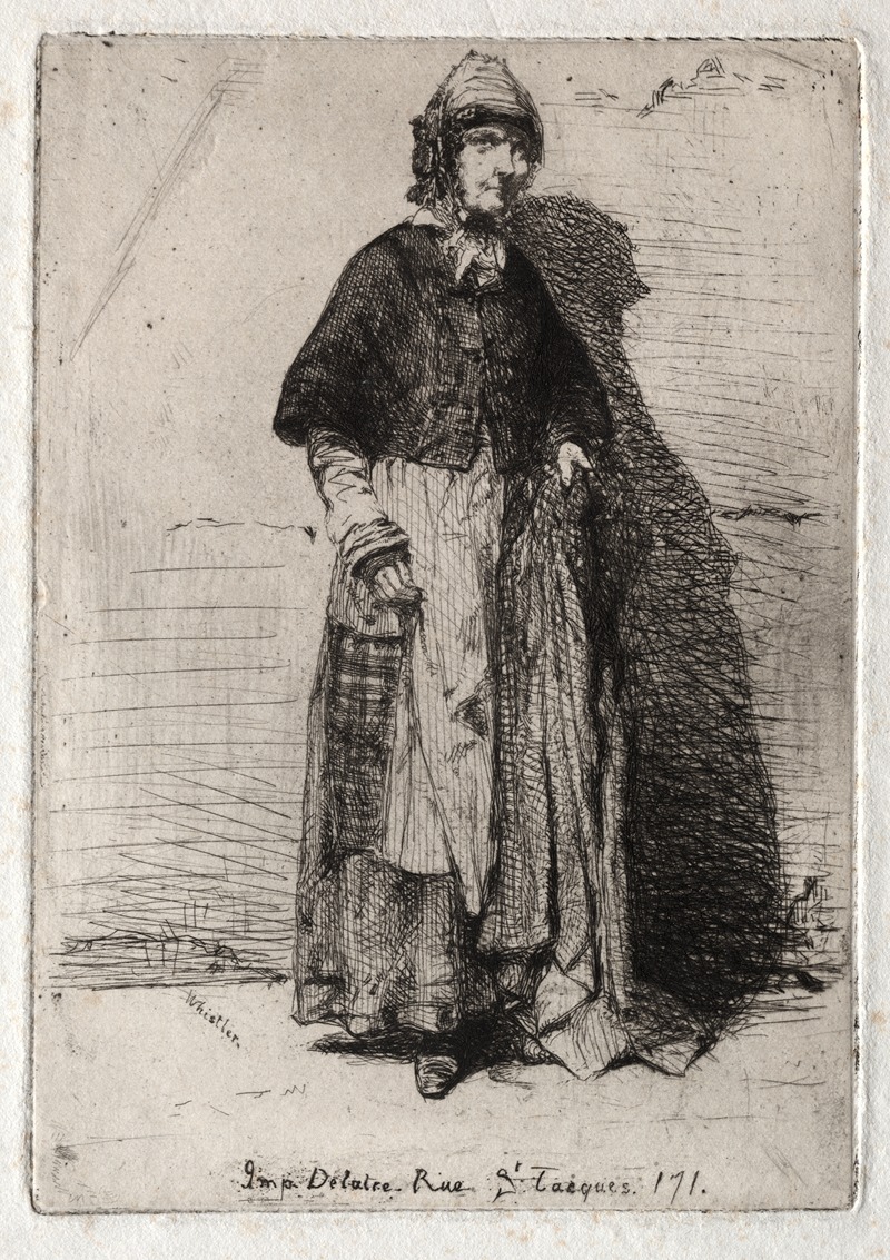 James Abbott McNeill Whistler - La Mère Gérard