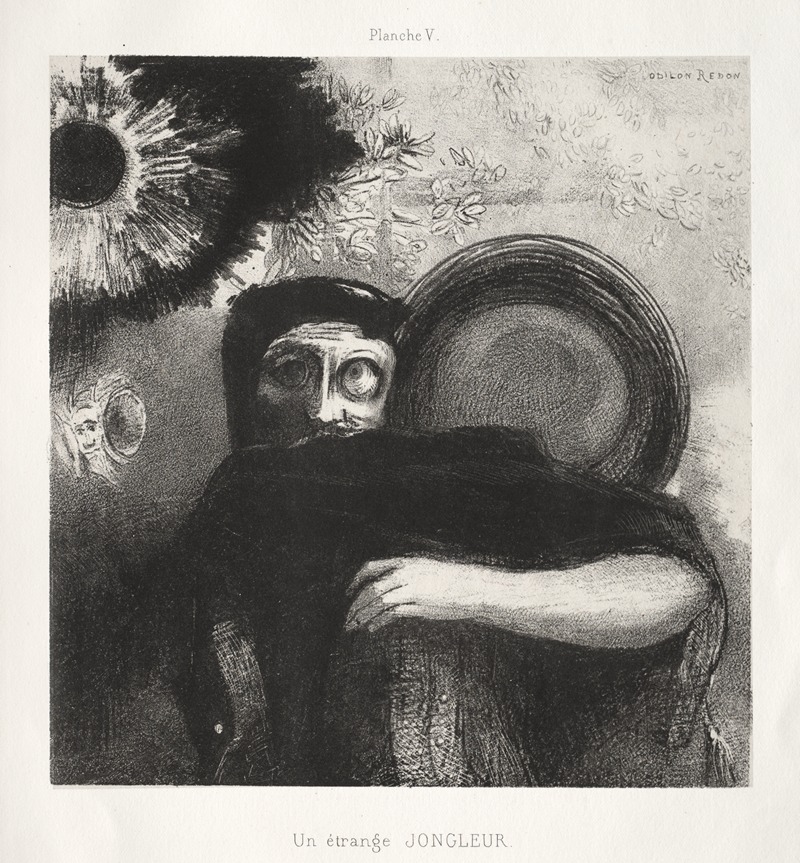 Odilon Redon - A Strange Juggler