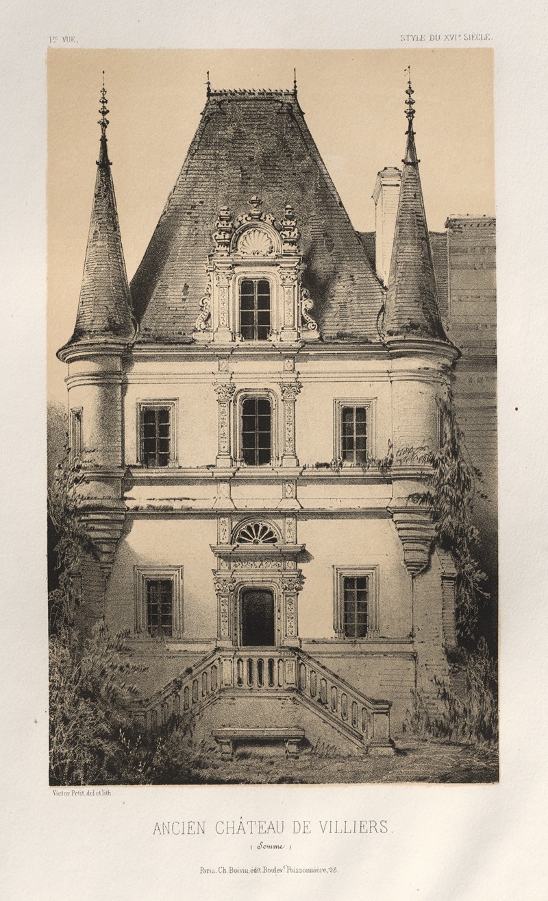 Victor Petit - Ancien Chateau de Villiers (Somme)