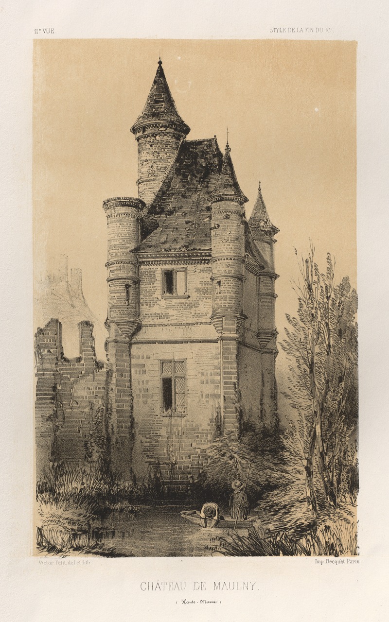 Victor Petit - Chateau De Maulny (Haute-Marne)