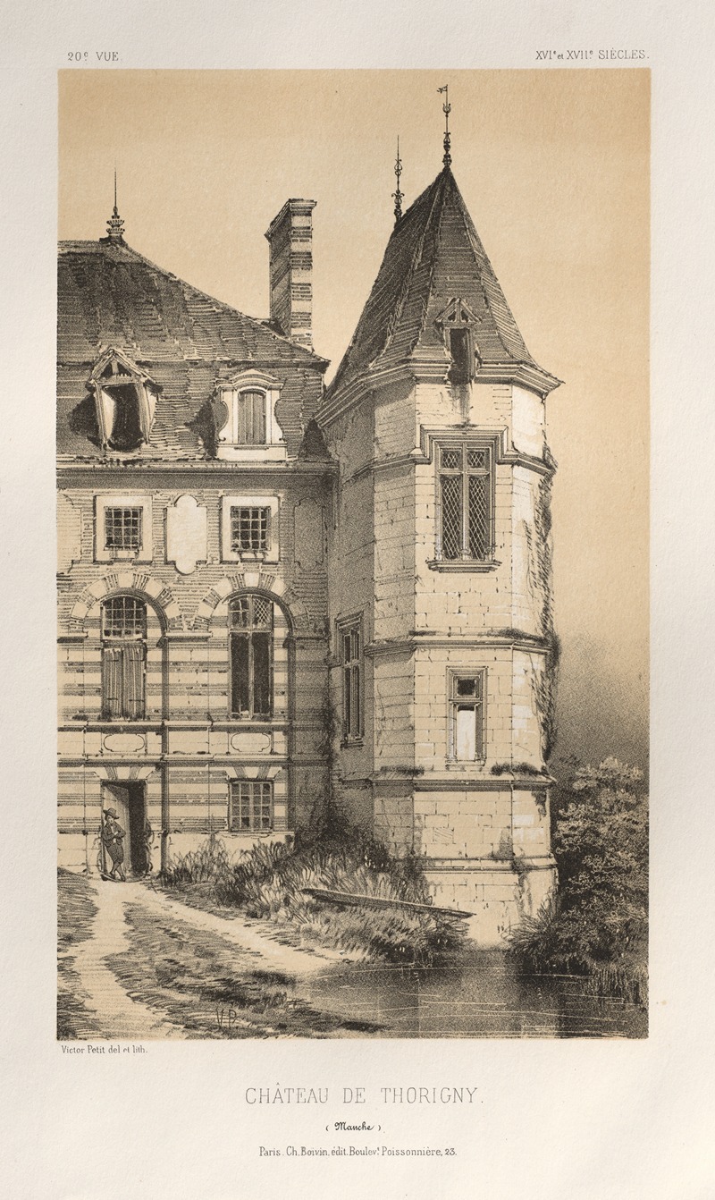 Victor Petit - Chateau De Thorigny (Manche)