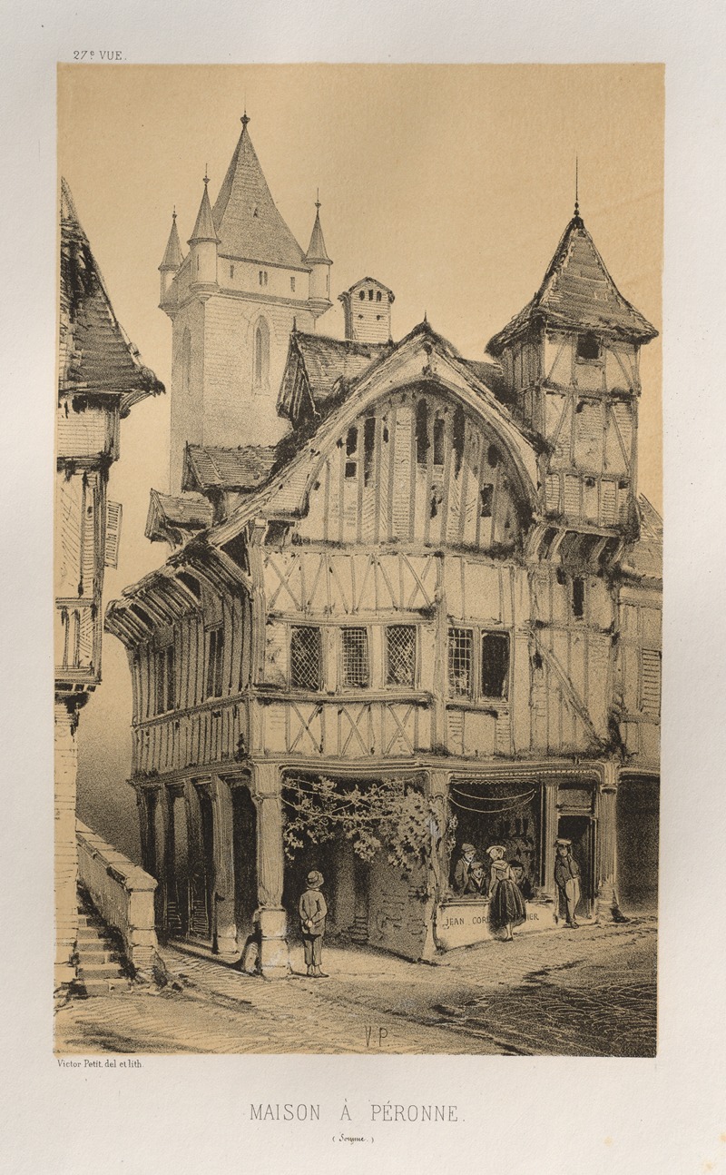 Victor Petit - Maison A Peronne (Somme)