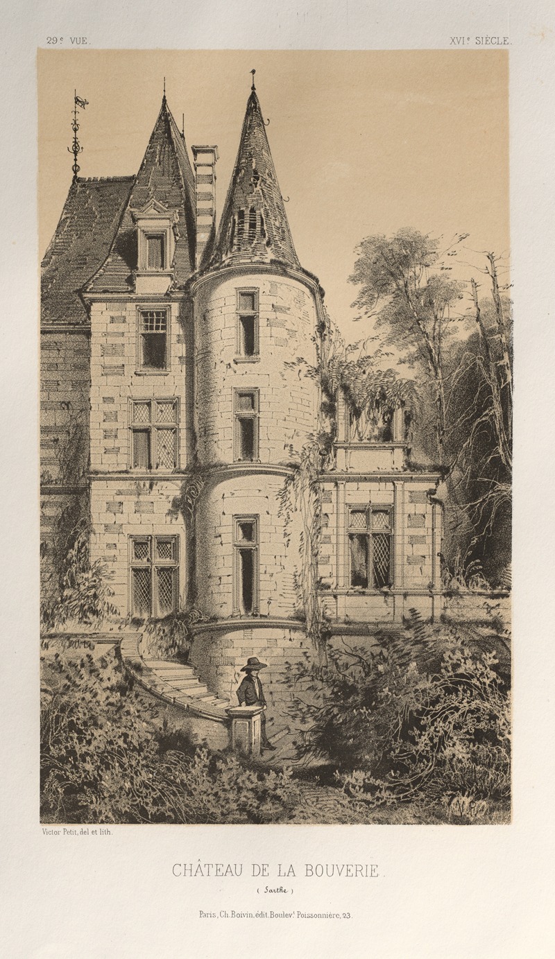 Victor Petit - Chateau De La Bouverie (Sarthe)