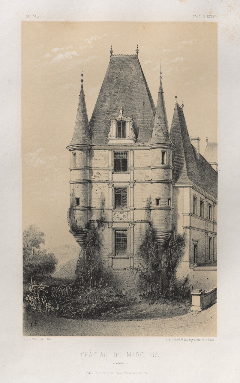 Victor Petit - Château De Marchais (Aisne)