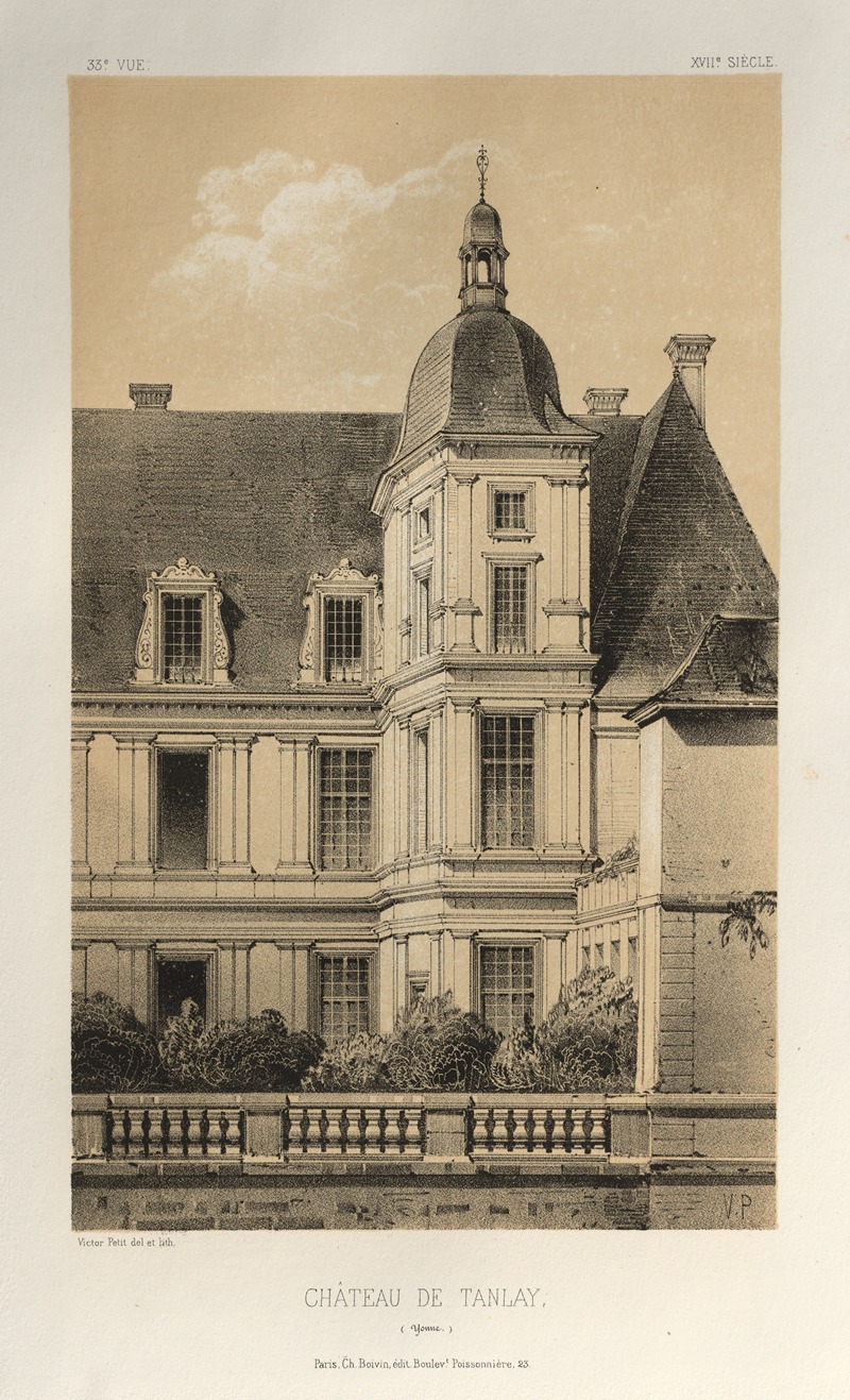 Victor Petit - Château De Tanlay (Yonne)