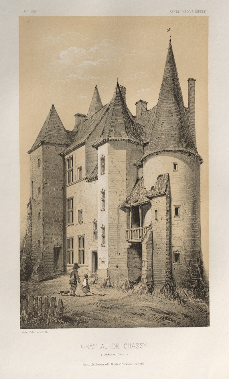 Victor Petit - Château De Chassy (Saône et Loire)