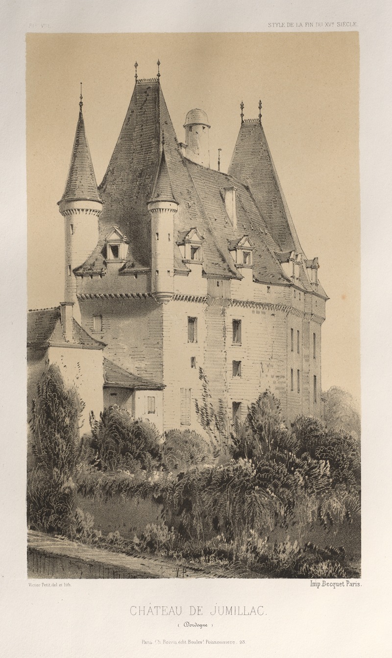 Victor Petit - Château De Jumillac (Dordogne)