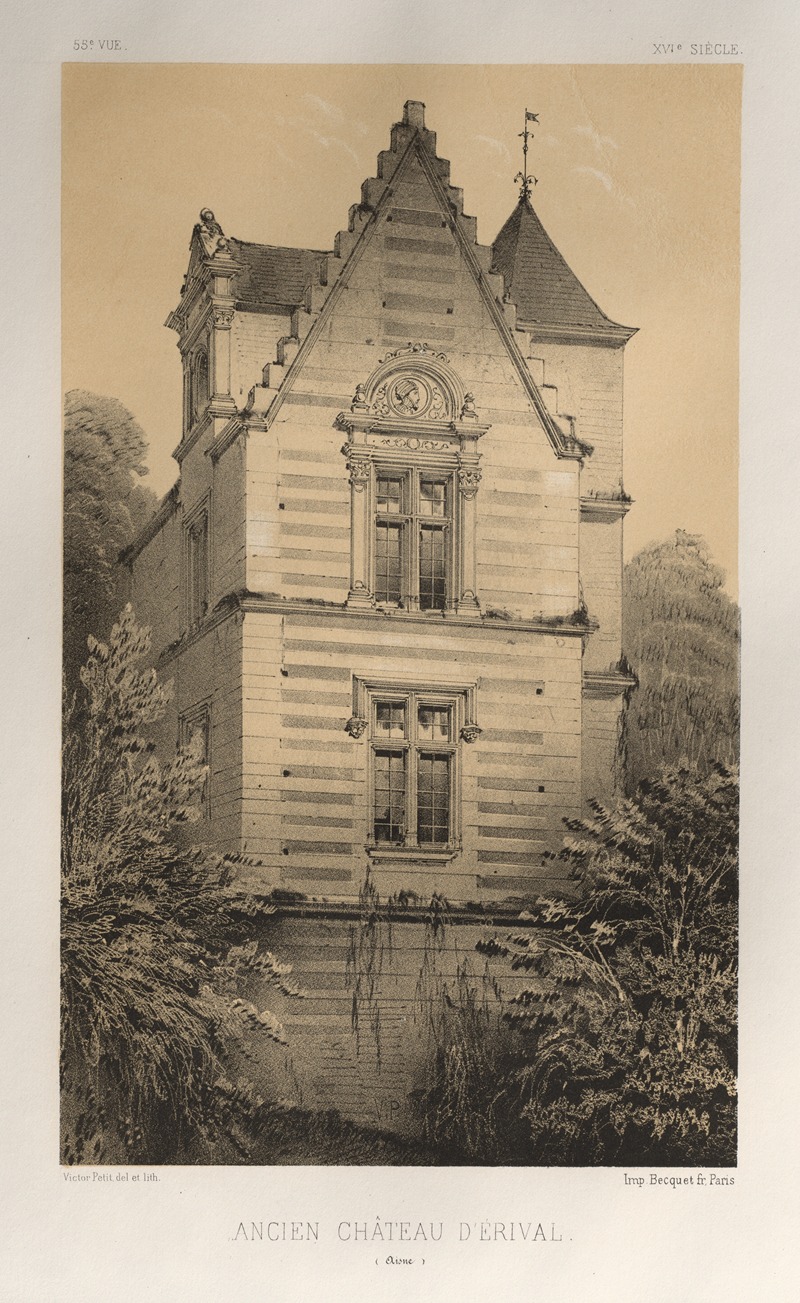 Victor Petit - Ancien Château D’Érival (Aisne)